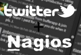 Lovebirds: nagios and twitter.